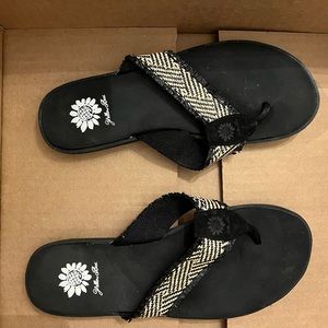 Yellow box flip flops bundle
